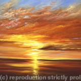 Commission Sunset  Painting