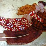 Heavens embroidered Cloths and other large framed prints