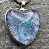 Deep Ocean Heart Pendant 