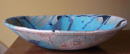 blue bowl side