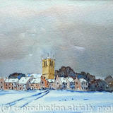 Morton Church in Snow