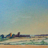 Across the fields to Folkingham