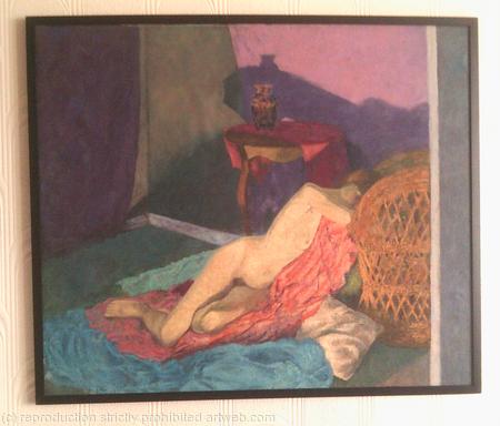 LIFE PAINTING 1981. ART COLLEGE, DUNDEE.