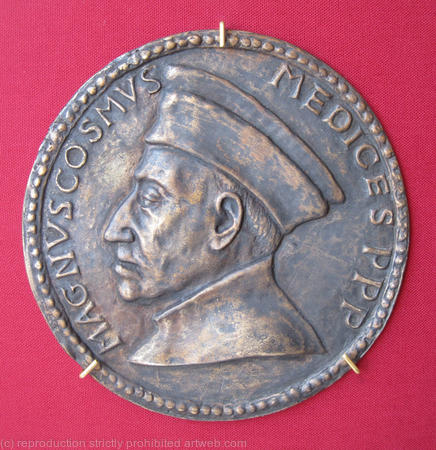 Medaglia di Cosimo de'Medici (dopo artista anonimo, c. 1480-1500)