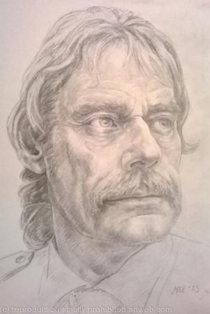 Study for fresco of Gordon