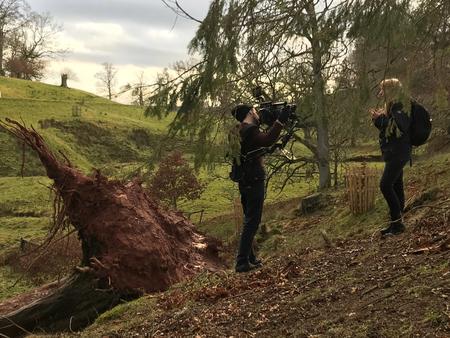 Filming the Marchment Red Earth Pigment -  by Falcon Productions