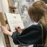 Preparation of the Sample Panel for the Border Designs (2021)