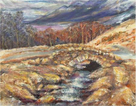 WinterView from Ashness Bridge, Cumbria