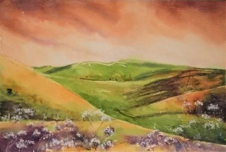 Towards White Horse Hill