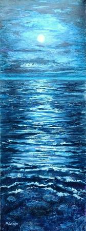 Moonglow Over the Sea