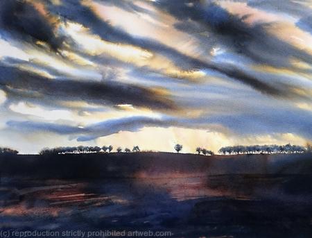 Dark Sky over the Ridge