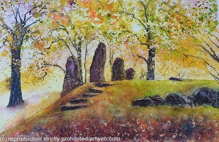 Autumn at Wayland Smithy