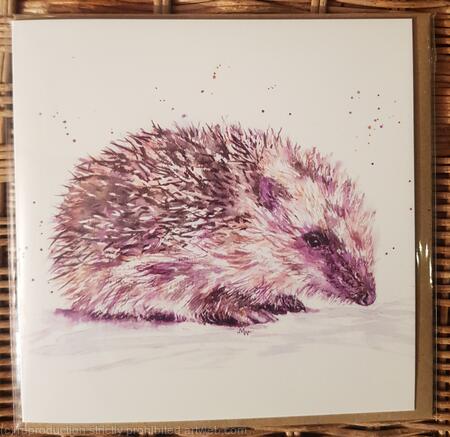 Single card - Hedgepig