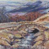 View From Ashness Bridge in Winter