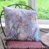 Large throw pillow Umbels I