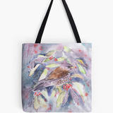 Fieldfare and Red Berries