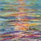 Sunglow over the Sea