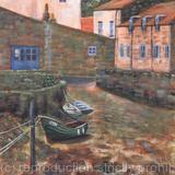 Boats in the Beck, Low Tide, Staithes