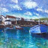 Boats in the Harbour, Coverack