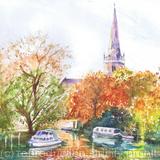 Autumn View from Bridge St, Abingdon