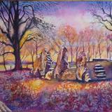 Wayland's Smithy, Evening