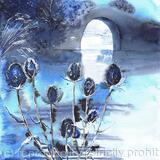 Blue Moon over the Bridge