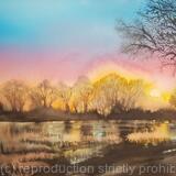 Flooded Field, nr Clanfield
