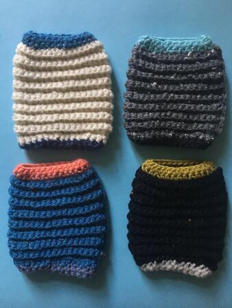Handmade Crochet Mittens