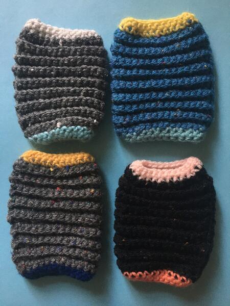 Handmade Crochet Mittens