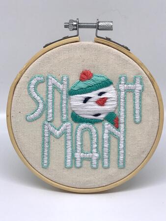 SNOHMAN (mini hoop)