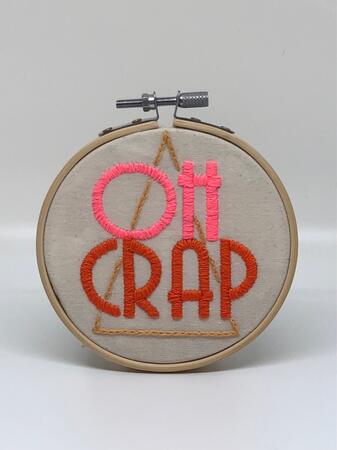 OH CRAP (mini hoop)