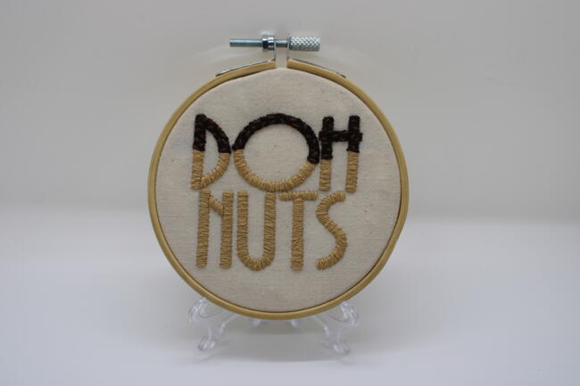 CHOCOLATE DOHNUTS (Doughnuts mini hoop)