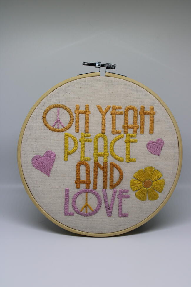 OH YEAH PEACE AND LOVE