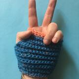 Handmade Crochet Mittens