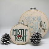 Christmas Winter Ohbroidery Hoops