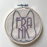 FRANK (Bespoke Pet Name Mini Hoop)