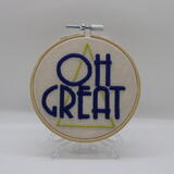 OH GREAT (mini hoop)