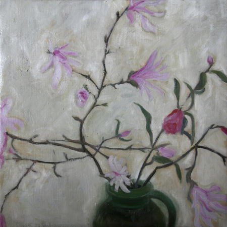 magnolias and camelia