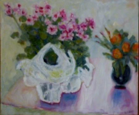 Greaniums, still wrapped