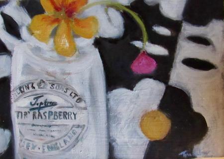 Jam jar, in as table