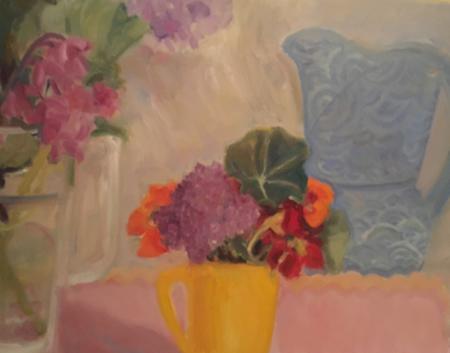 Yellow Mug, Blue Jug