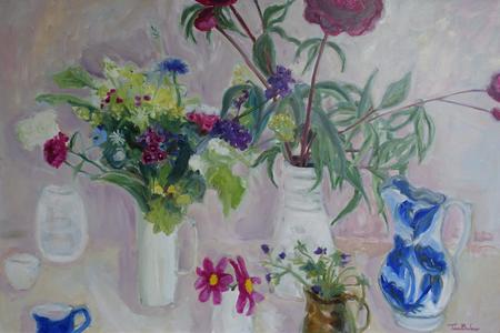 Peonies,garden flowers