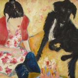 George and the birthday cake!