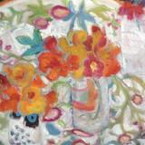 Nasturtiums, plate