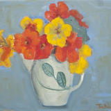 Susie Cooper jug, nasturtiums
