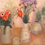 Pink Gerberas, Orange Roses