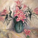 Pink lilies 