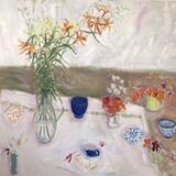 Day Lilies, Nasturtiums 2