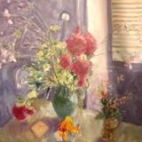 Japanese Anemones, Morning Light