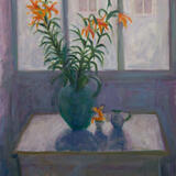 Orange lilies, Studio Window 